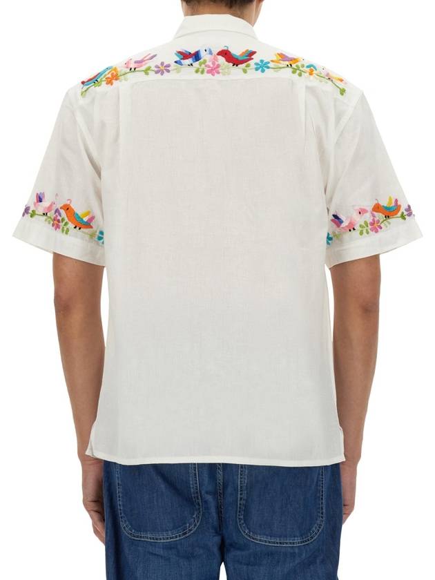 SHIRT WITH EMBROIDERY - YMC - BALAAN 3