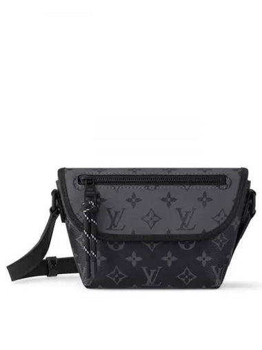 Shoulder Bag Cross Pulse Wearable Wallet Monogram Eclipse M12806 - LOUIS VUITTON - BALAAN 1