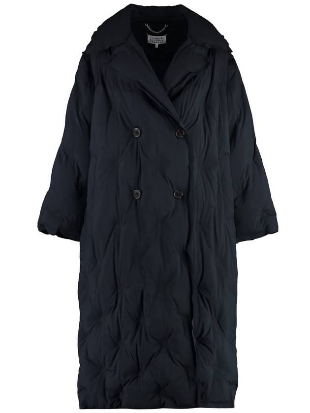 Recycled Nylon Padded Coat Black - MAISON MARGIELA - BALAAN 2