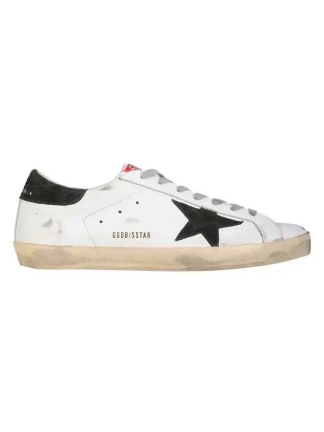 Men's Shearling Superstar Low Top Sneakers White Black Tab - GOLDEN GOOSE - BALAAN 1