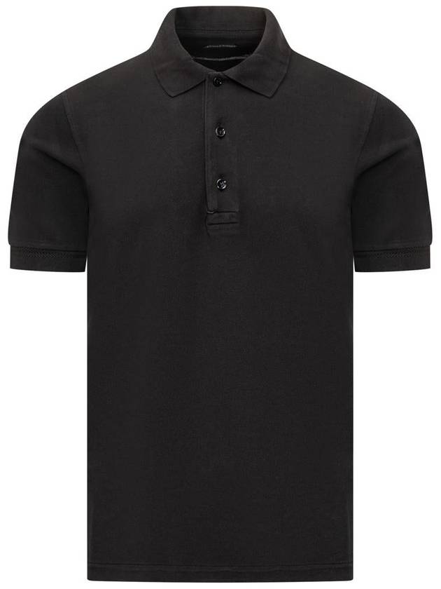 Tom Ford Lyocell Piquet Polo - TOM FORD - BALAAN 1