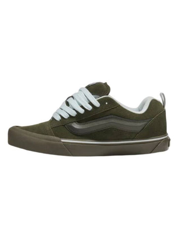 Knu Skool Utility Mono Low Top Sneakers Olive - VANS - BALAAN 1