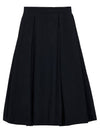 TIE ALINE SKIRT BK a line black - TIBAEG - BALAAN 5