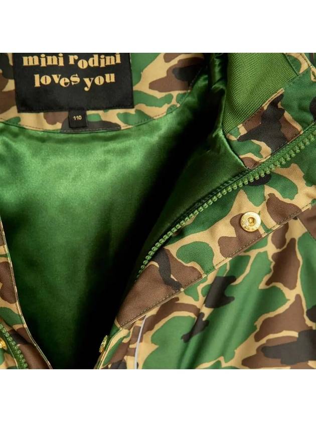 Kids Fur Hooded Camo Jumpsuit 19710127 75 - MINI RODINI - BALAAN 4