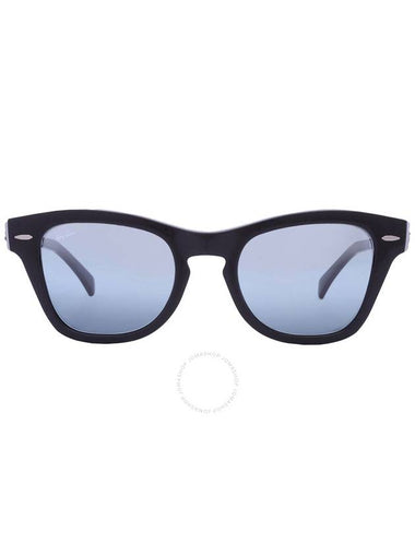 Ray Ban Blue Vintage Mirror Square Unisex Sunglasses RB0707SM 901/G6 50 - RAY-BAN - BALAAN 1