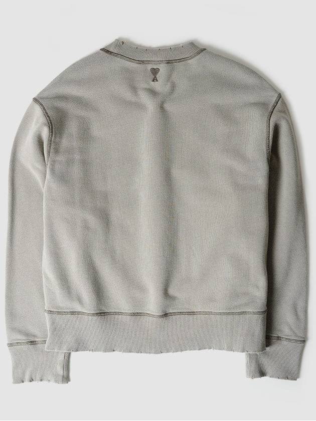 Fade Out Sweatshirt Clay - AMI - BALAAN 5