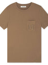 Women s Madera camel short sleeve t shirt 29976011600 003 - MAX MARA - BALAAN 3