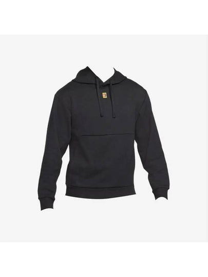 Court Fleece Tennis Hoodie Black - NIKE - BALAAN 2