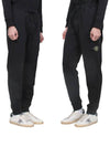 Cotton Fleece Cargo Truck Pants Black - STONE ISLAND - BALAAN 4