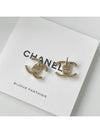 CC Logo Crystal Earrings Gold - CHANEL - BALAAN 8