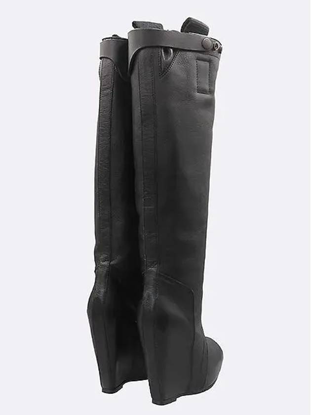 Smith Market Used Luxury Black Boots Women s Shoes - RICK OWENS - BALAAN 4