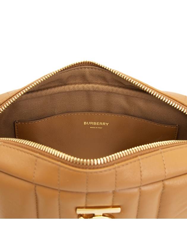 Lola Quilted Camera Shoulder Bag Tan - BURBERRY - BALAAN 11