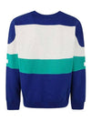 Kivin Logo Crew Neck Sweatshirt Blue - ISABEL MARANT - BALAAN 3