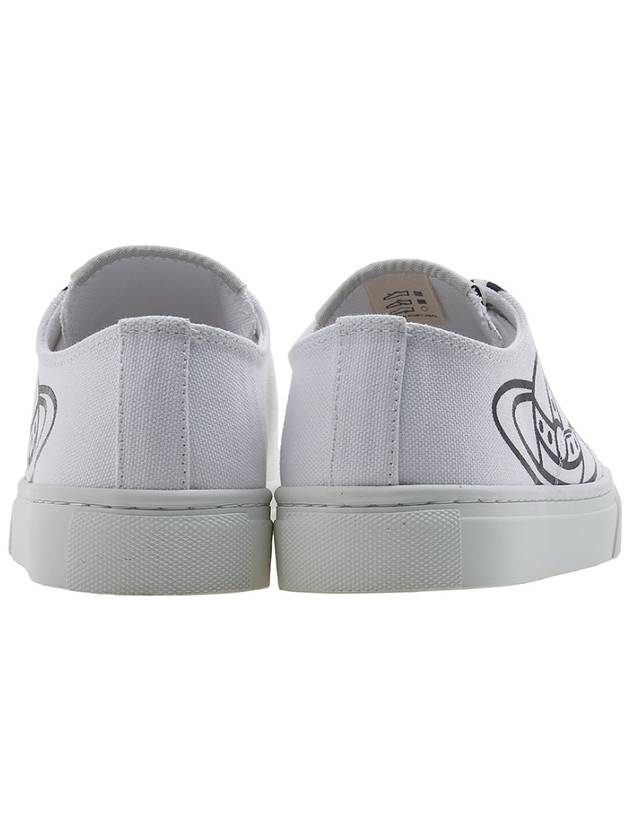 ORB Logo Low Top Sneakers White - VIVIENNE WESTWOOD - BALAAN 5