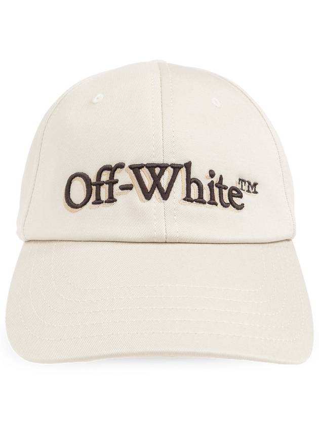 Off-White Baseball Cap, Men's, Cream - OFF WHITE - BALAAN 1