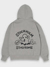 GHOST HOODIE GRAY - STOCKHOLM SYNDROME - BALAAN 1