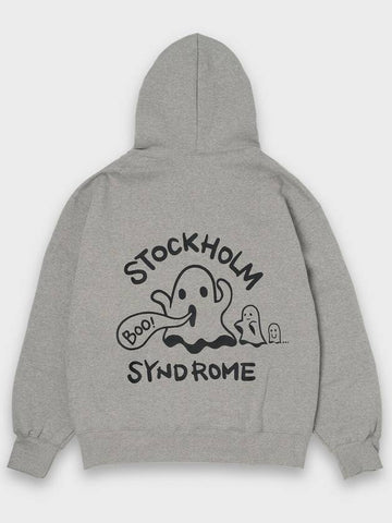 GHOST HOODIE GRAY - STOCKHOLM SYNDROME - BALAAN 1