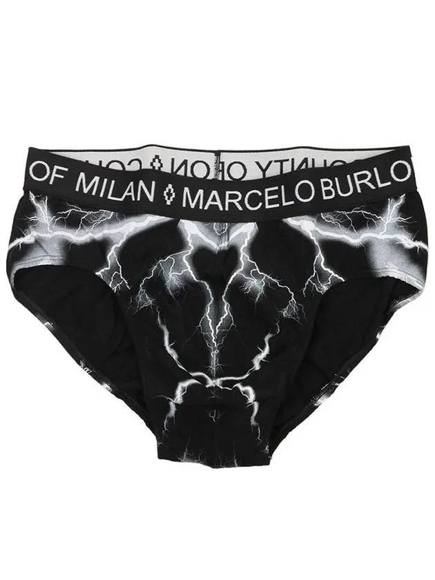 Telgo Cotton Briefs Black - MARCELO BURLON - BALAAN 1