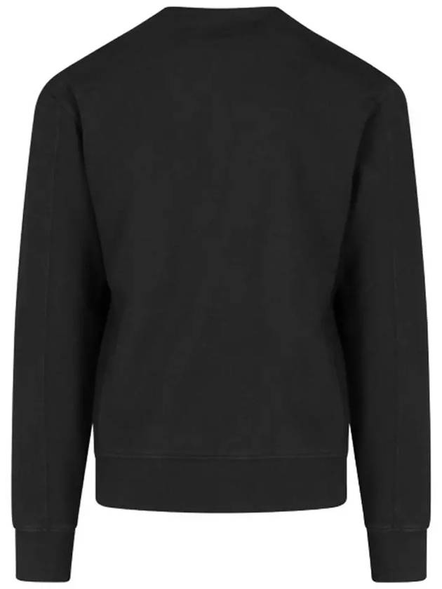 Light Fleece Sweatshirt Black - CP COMPANY - BALAAN 4