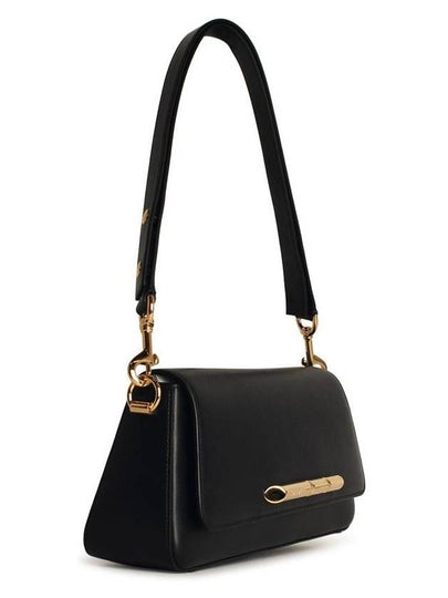 Lanvin 'Sequence' Black Leather Crossbody Bag - LANVIN - BALAAN 2