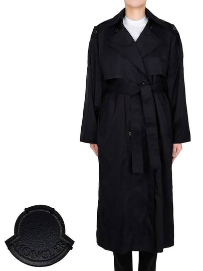 Deva Nylon Trench Coat Black - MONCLER - BALAAN 2