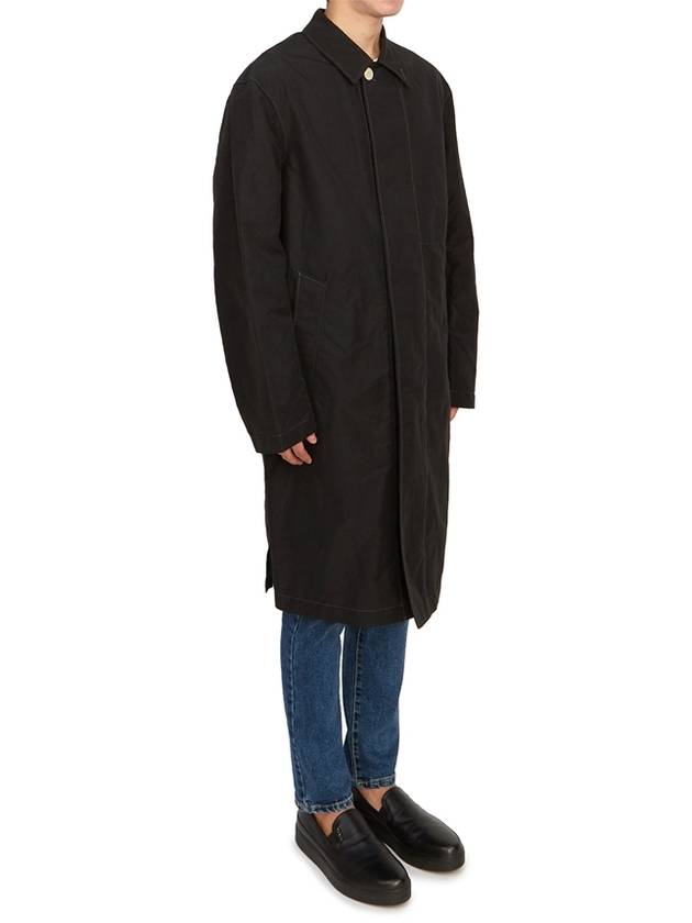 Men's Car Single Coat Black - LEMAIRE - BALAAN 6