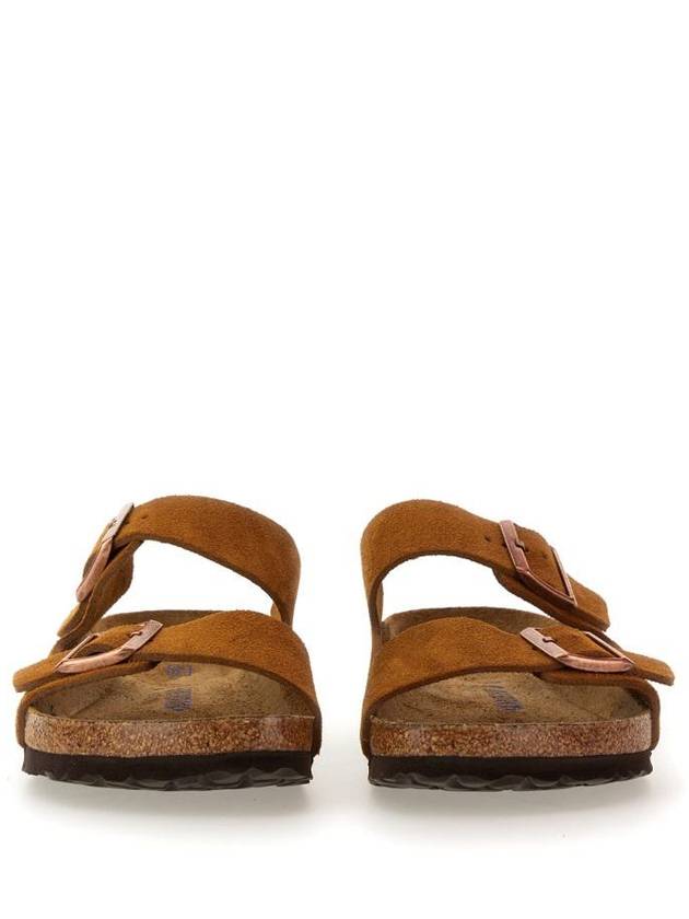 Arizona SFB Suede Slippers Mink - BIRKENSTOCK - BALAAN 5