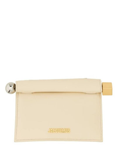 La Petit Pochette Rond Suede Clutch Bag - JACQUEMUS - BALAAN 2