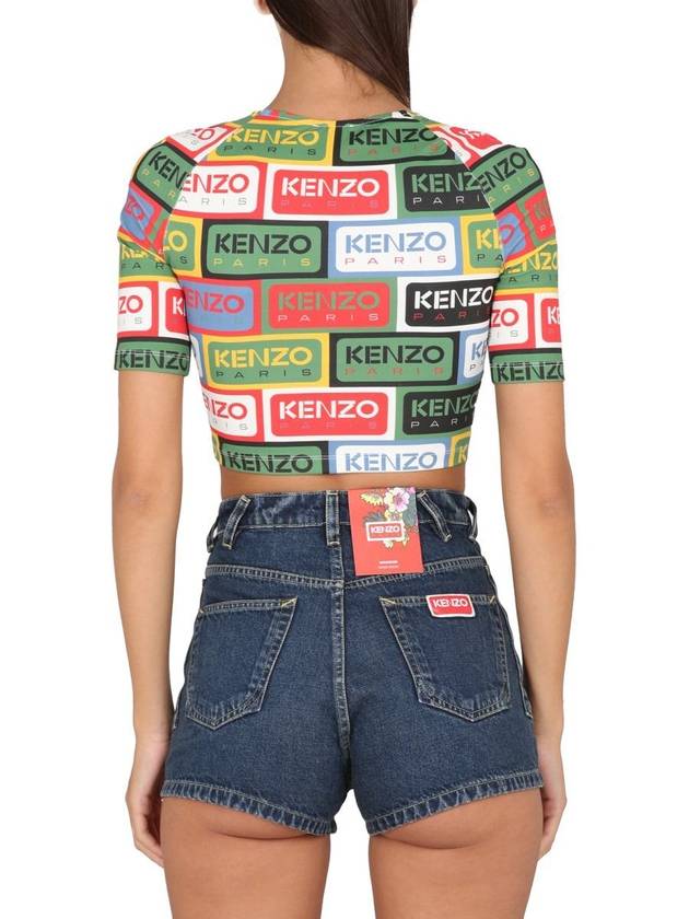 Kenzo Labels Short Top - KENZO - BALAAN 3