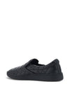 Sawyer Intrecciato Calfskin Slip-Ons Black - BOTTEGA VENETA - BALAAN 6