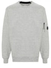 Diagonal Raised Fleece Lens Sweatshirt Grey - CP COMPANY - BALAAN 2