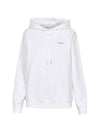 gradient blur arrow hooded top white - OFF WHITE - BALAAN 1