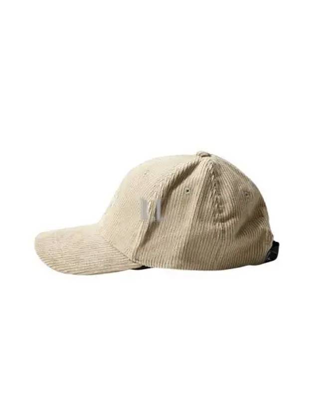 99662 Panel Organic Cotton Corduroy Ball Cap Beige - STONE ISLAND - BALAAN 2