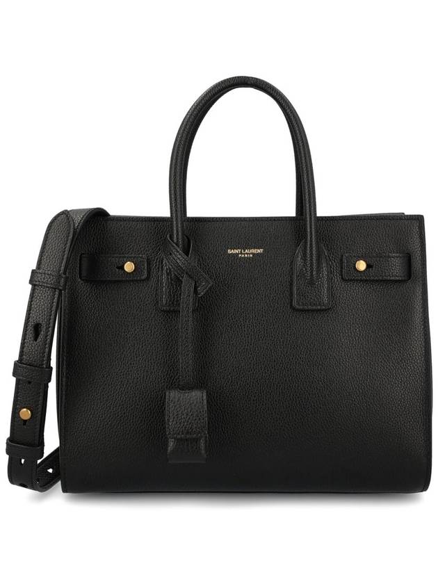 Sac De Jour Baby Tote Bag Black - SAINT LAURENT - BALAAN 2