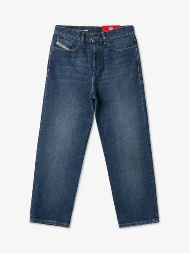 Stone Washing Straight Jeans A0361909F35 - DIESEL - BALAAN 2