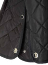 Diamond Quilted Nylon Jacket Black - BURBERRY - BALAAN 8