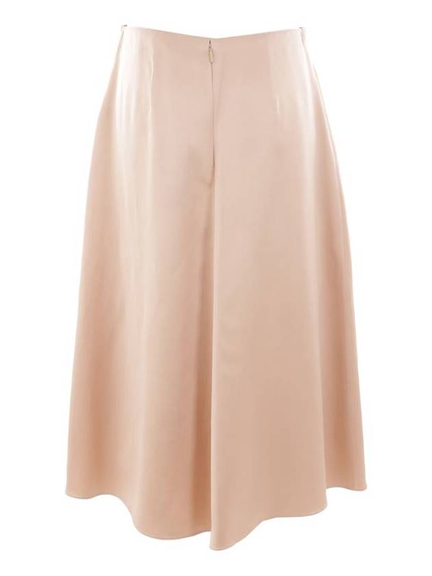 Silk A-Line Skirt Gold - FENDI - BALAAN 3