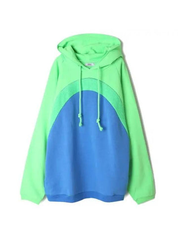 ERL Rainbow Hooded Knit Blue ERL07T023 Rainbow TShirt - ERL - BALAAN 1