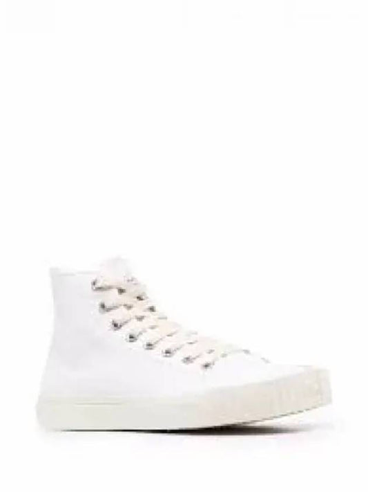 Tabi Cotton High Top Sneakers White - MAISON MARGIELA - BALAAN 2