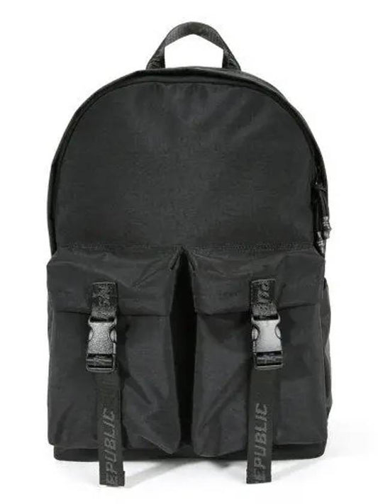 HOVER TWO BUCKLE BACKPACK BLACK - MONSTER REPUBLIC - BALAAN 1