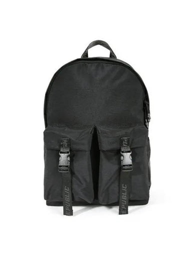 Hover To Buckle Backpack Black - MONSTER REPUBLIC - BALAAN 1