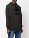 Miley Logo Hoodie Faded Black - ISABEL MARANT - BALAAN 4