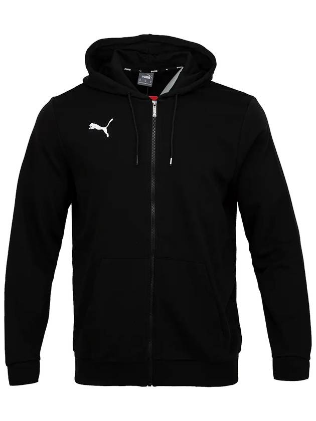 Team Goal 23 Casual Zip Up Hoodie Black - PUMA - BALAAN 2