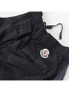 nylon track pants navy - MONCLER - BALAAN.