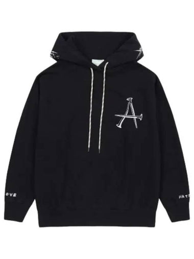 Aries Unisex Bad Friday Hoodie Black - ARIES - BALAAN 1