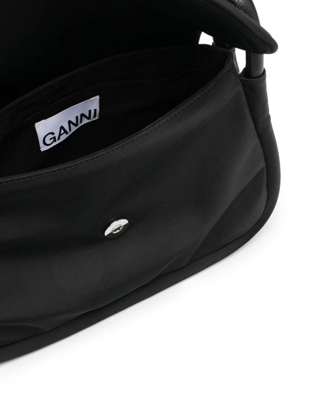 Note Flap Overbag Black - GANNI - BALAAN 4