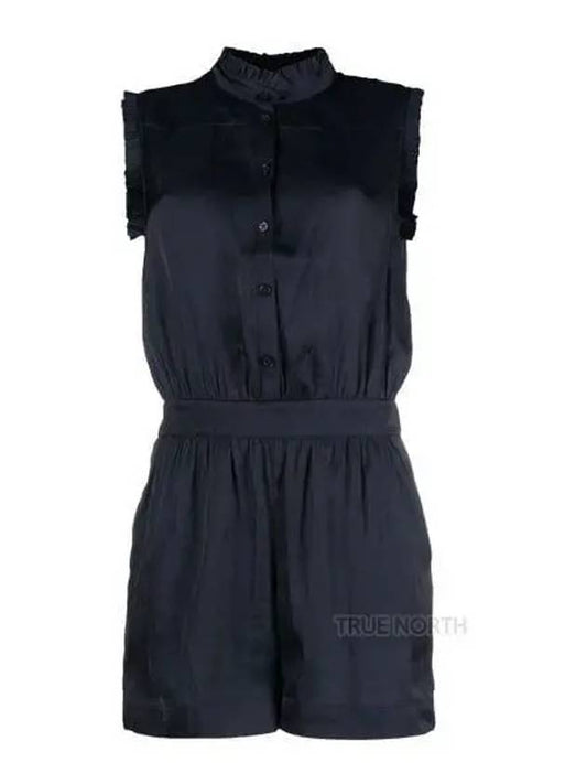 Women s WWJU00033 Knee length button playsuit black 1061098 - ZADIG & VOLTAIRE - BALAAN 1