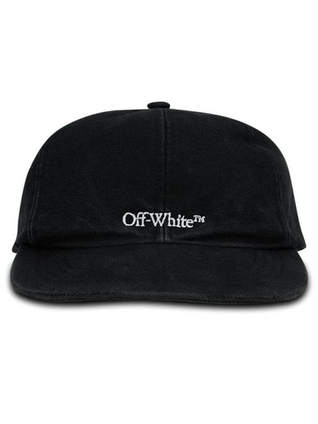 logo embroidery ball cap black - OFF WHITE - BALAAN 2