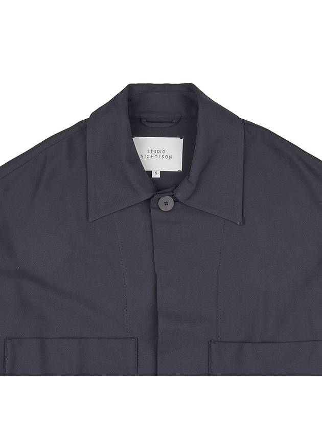 Best Shirt Jacket BESTE SNM 996 DARKEST NAVY - STUDIO NICHOLSON - BALAAN 3