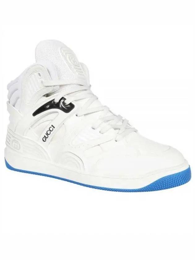 Interlocking G Basket High Top Sneaker White - GUCCI - BALAAN 2